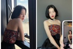 Zhou Yutong's sexy photos at ELLE Fashion Ceremony