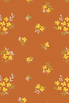 桂花紋理平鋪手機壁紙