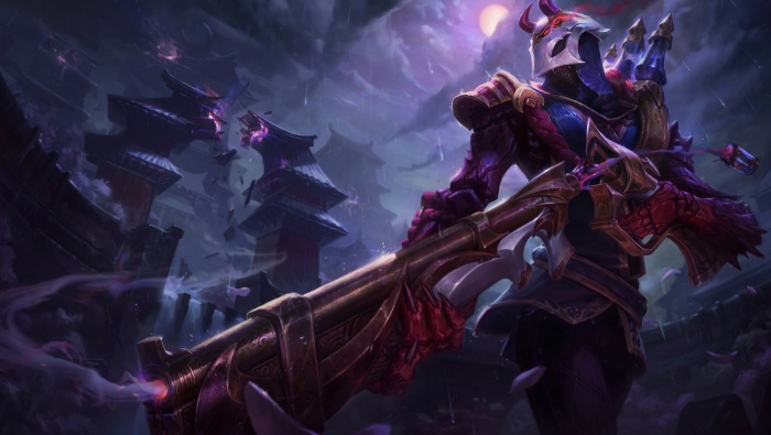 League of Legends Jhin original painting wallpaper