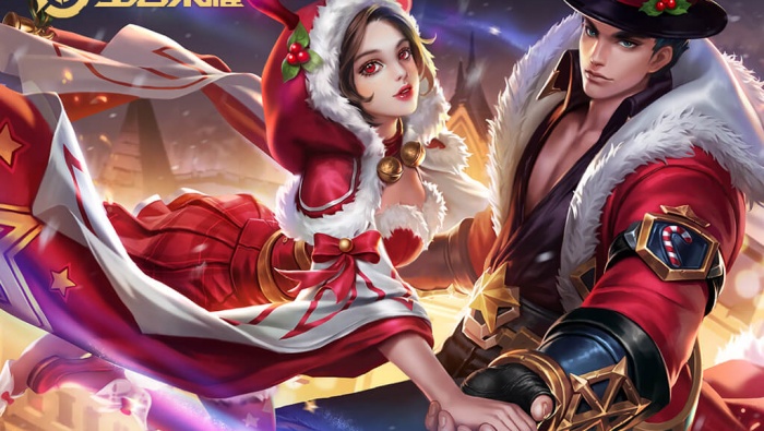 King of Glory Diao Chan Christmas Love Song HD desktop wallpaper