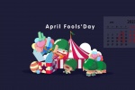 April Fools' Day Desktop Calendar Wallpaper Pictures for April 2021