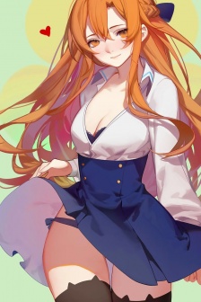 Sexy anime beauty HD pictures mobile wallpaper