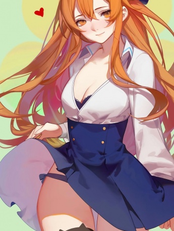 Sexy anime beauty HD pictures mobile wallpaper