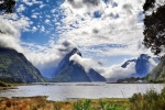New Zealand South Island Milford Sound pictures desktop wallpaper