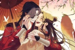 Anime characters Huacheng and Xie Lian HD wallpapers
