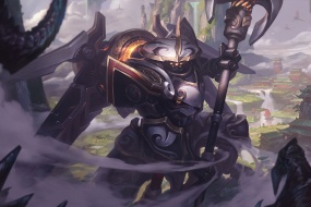 League of Legends Jax original painting wallpaper