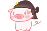 Cute pink pig mobile wallpaper
