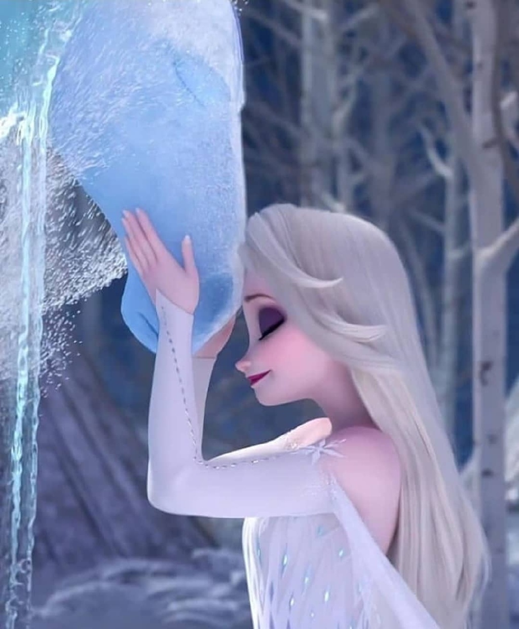 《冰雪奇缘2》艾莎超美壁纸分享