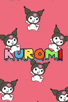 HD cute Kuromi mobile wallpaper
