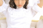 漂亮的白纱裙美女撩人性感写真