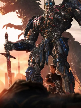 变形金刚擎天柱超炫酷手机壁纸