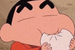 Crayon Shin-chan eating buns avatar