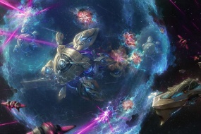 Digital art creative original painting scene wallpaper