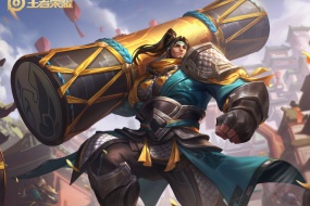 King of Glory Su Lie Qianjun breaks the formation HD desktop wallpaper