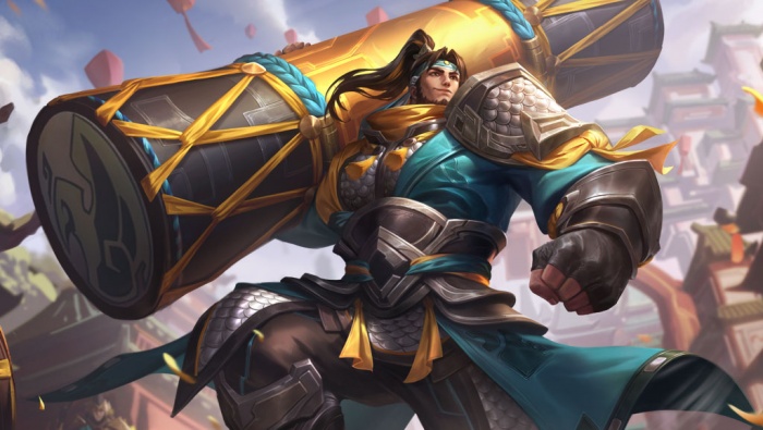 King of Glory Su Lie Qianjun breaks the formation HD desktop wallpaper