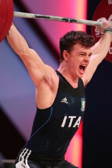 Photos of handsome Italian weightlifting boy Zanni