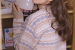 甜美女生學生妹居家性感寫真圖片