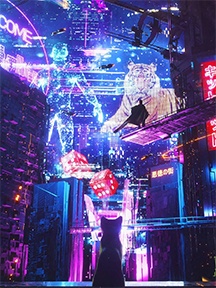 酷賽博朋克風壁紙