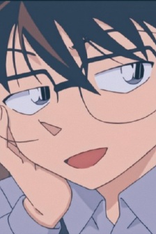 小柯南紫衬衫头像