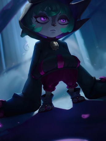 League of Legends new hero Vex mobile wallpaper