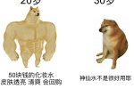 Summary of emoticons comparing two dogs