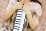 Electronic piano beauty sweet literary private photo