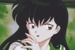 Inuyasha Higurashi Kagome's self-cut head