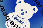 Klein blue cute bear mobile wallpaper