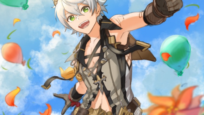 原神班尼特动漫卡通高清电脑壁纸