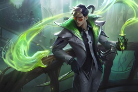 League of Legends Butler Yi original painting computer wallpaper
