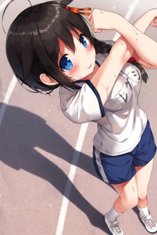 二次元蘿莉少女手機壁紙