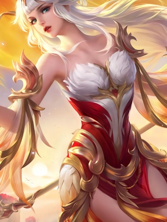 Glory of the King Wang Zhaojun Phoenix Yu Fei mobile wallpaper