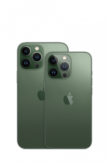 Partial details of Apple 13pro Canngling Green