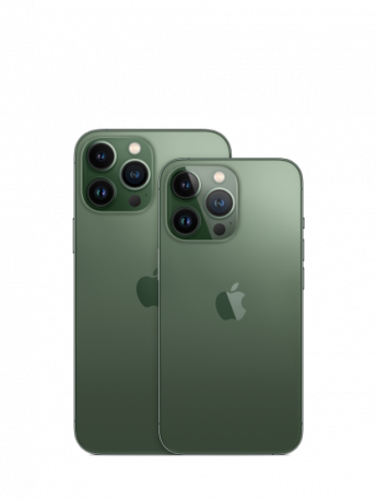 蘋果13pro蒼嶺綠局部細部圖