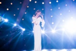 Rainie Yang glamorous and sexy photo in one-shoulder dress