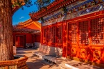 National Day tourist attractions Forbidden City scenery pictures wallpaper