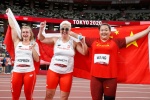 Wang Zheng women's hammer throw silver medal