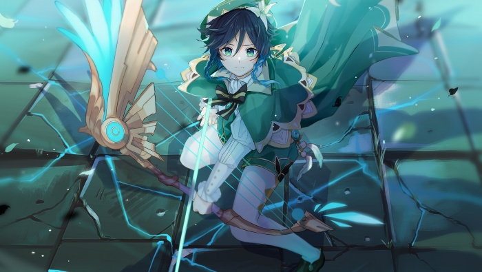 原神温迪动漫卡通高清电脑壁纸