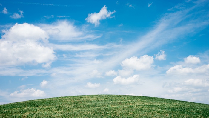 Selected high-definition blue sky and white clouds scenery pictures wallpaper