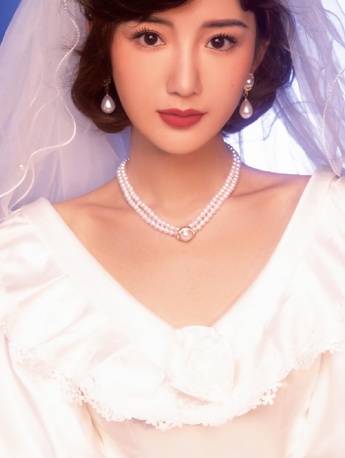 Mao Xiaotong wedding style mobile wallpaper