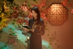 Photo of Liu Tao’s elegant temperament in a dress with national style elements