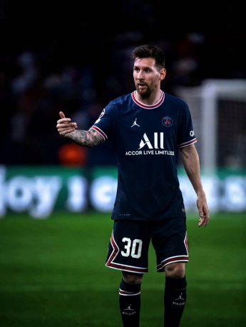 梅西巴黎日耳曼極清手機壁紙