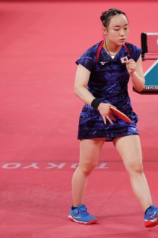 Mima Ito wins women's singles bronze medal at Eastern Olympics
