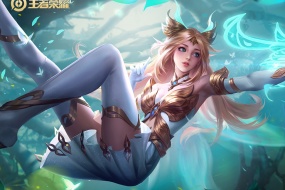 王者荣耀艾琳女武神高清桌面壁纸
