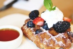 Sweet and delicious waffles pictures desktop wallpaper