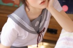 高清性感的學院制服美女寫真