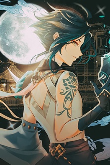 高清原神魈头像图片