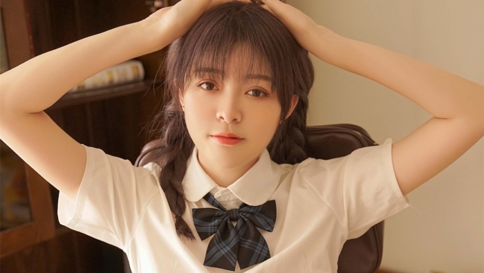 College beauty sexy photo desktop wallpaper