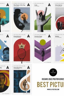 94th Oscars Second Edition Art Poster