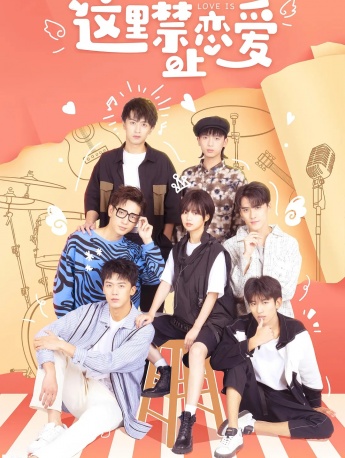 电视剧《这里禁止恋爱》海报图片